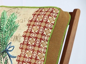 Pernă scaun YM1159 Multicolor 42x42 cm - Img 2