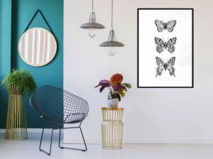 Poster - Butterfly Collection III, cu Ramă neagră, 20x30 cm - Img 2
