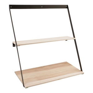 Raft de perete Bern, Natural, 21x50x52 cm - Img 2