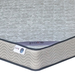 Saltea cu plasa de arcuri cu o singura fata 18 cm Klaudia Pako World Gri 160x200x17 cm - Img 3