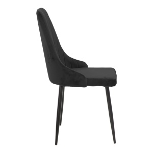 Scaun Azori Pako Negru 49x55x85 cm - Img 3