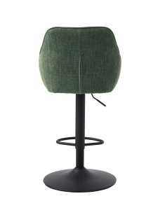 Scaun bar AVOLA SELECT, Verde inchis, 53x96-110x51 cm