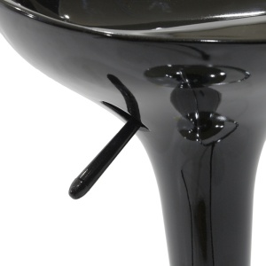 Scaun bar Felice inaltime ajustabila baza negru crom 40x43x84 cm - Img 5