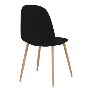 Scaun Bella Negru 43.5x52x89 cm - Img 2