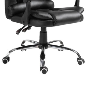 Scaun birou managerial Benett Pako World Negru 62x48x110 cm - Img 3