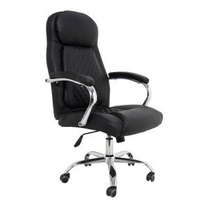 Scaun birou, Stoldi, Pako, Negru 62.5x70x121 cm