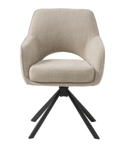 Scaun COWLEY SELECT, Bej, 65x86x59 cm - Img 3
