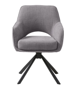 Scaun COWLEY SELECT, Gri inchis, 65x86x59 cm - Img 2