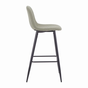 Scaun de bar Bella, Masliniu, 41.5x49x108 cm - Img 3