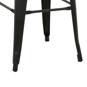 Scaun de bar de grădină Utopia Negru 42x42x97 cm - Img 6