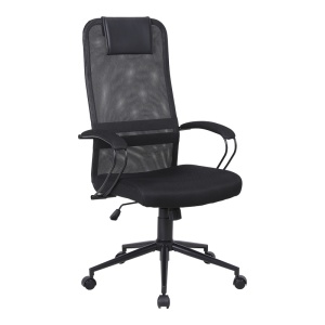Scaun de birou Lord I Negru 64x61x116-126 cm