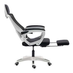 Scaun de birou V2, Meton, Negru, 60x48x128 cm - Img 5