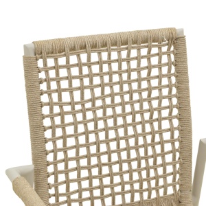 Scaun de gradina, Esence, Bej, 56x61.5x87.5 cm - Img 7