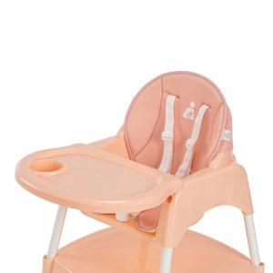 Scaun de masa bebelusi 3in1 Somon 86x55 cm - Img 3