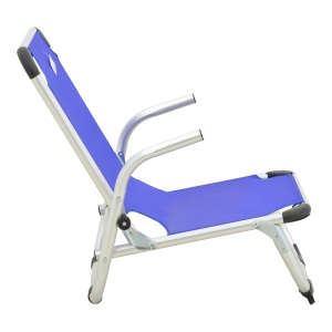 Scaun de plaja cu Spatar Inalt, Playa, Albastru, 72x54x63 cm - Img 3