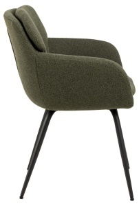 Scaun dining Dora, Verde, 84x58x59 cm - Img 5