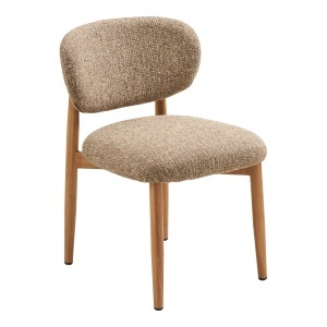 Scaun dining Isola, Bej, 58x52x77 cm - Img 5