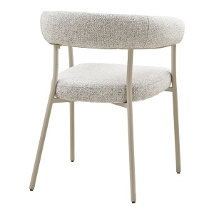 Scaun dining Trivio, Nisip, 56x57.5x77 cm - Img 2