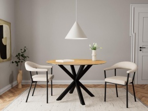 Scaun dining Vivi, Maro, 78x56x53 cm - Img 2