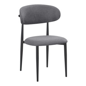 Scaun Folegio, Antracit, 46x55x80 cm