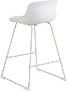 Scaun inalt Tina, Alb, 84x50x49 cm - Img 4