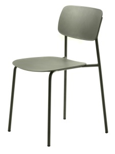 Scaun KIRKLAND, Verde masliniu, 51x79x44 cm