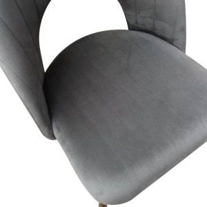 Scaun, Lovingo, Antracit, 50x47x85.5 cm - Img 5