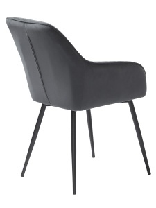 Scaun NOLAN, Gri deschis, 60x84x58 cm - Img 2