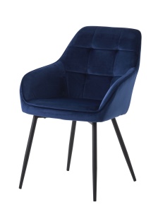 Scaun NOLAN V1, Albastru, 60x84x58 cm