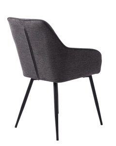 Scaun NOLAN V2, Gri inchis, 60x84x58 cm - Img 4