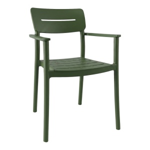 Scaun Pilma, Verde inchis, 57x54x82 cm