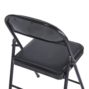 Scaun pliabil, Niro, Negru, 46x46x79 cm - Img 7