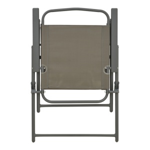 Scaun pliabil, Vela, Antracit, 53x58x90 cm - Img 7