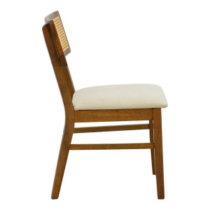 Scaun Raffles, Ecru, 47x48x83.5 cm - Img 3