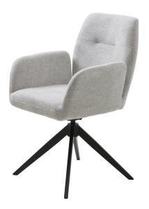 Scaun ROXANA SELECT, Gri deschis, 62x88x58 cm