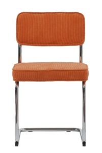Scaun RUPERT, Portocaliu, 53x84x50 cm - Img 2