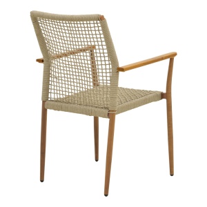Scaun Stivuibil, Solana, Natural, 57x56x95 cm - Img 3