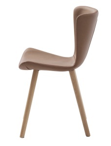 Scaun TESLIN, Maro, 55x82x49 cm - Img 2