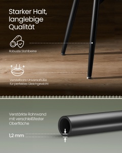 Scaun Vasagle Verde 52x55x79 cm - Img 4