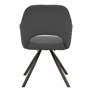 Scaun Verta, Antracit, 59x58x87 cm - Img 5