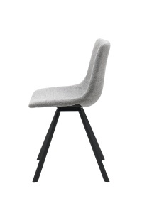 Scaun YUKON, Gri deschis, 49x81x47 cm - Img 4