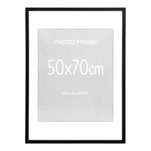 Set 15 piese Rame foto Marbella, Negru, 53x30x74 cm - Img 4