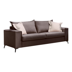 Set 2 canapele cu 2 locuri Verona x2 Pako World Gri inchis 225x93x100 cm - Img 2