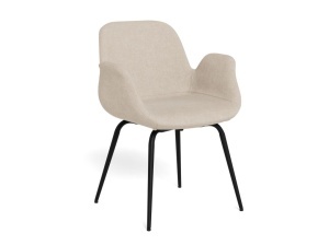 Set 2 piese Scaune dining Beth, Maro, 82.5x58x56 cm - Img 2