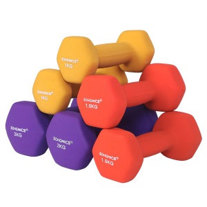 Set 6 gantere Songmics Negru 34x30x14.5 cm - Img 6