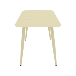 Set 7 masa si scaune gradina, Heven Vista, Champagne, 70x120x72 cm - Img 7