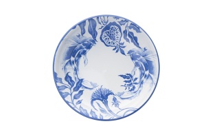 Set boluri de sos din ceramica (6 bucati) Mayd100 Albastru 13x13x3.3 cm - Img 4