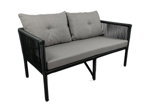 Set de gradina Shangai 8 Gri 158x62x62 cm - Img 2