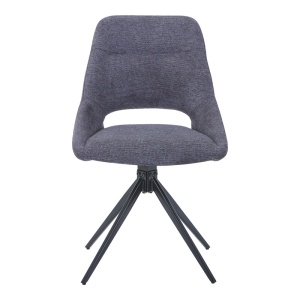 Set masa si scaune 5 piese Gustas-Luciano I Gri 120x60x75 cm - Img 4