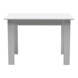 Set masa si scaune 5 piese Manka-Julita Alb 110x80x77 cm - Img 6